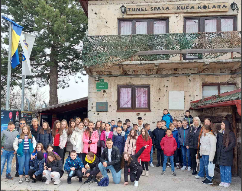 Učenici petih razreda posjetili Tunel spasa